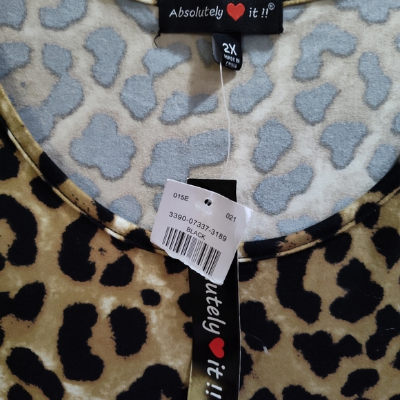 ✨Host Pick✨  Absolutely Love It cheetah-print dress, 2xl - Picture 4 of 9